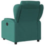 Voir la diapositive 5 : VIDAXL Fauteuil de massage inclinable electrique Vert fonce Tissu
