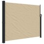 Voir la diapositive 2 : VIDAXL Auvent lateral retractable beige 160x500 cm