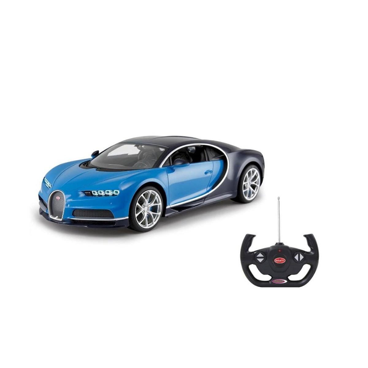 Jamara Voiture télécommandée Bugatti Chiron 1:14 bleu 2,4Ghz