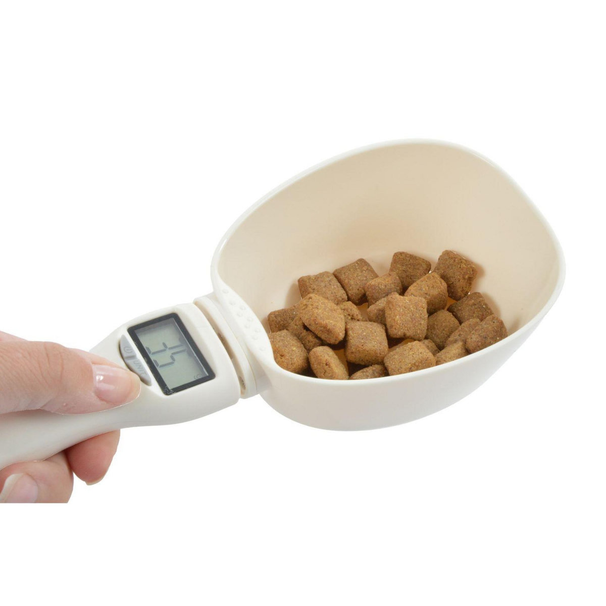 LOVE STORY Pelle doseuse avec balance électronique pour aliments à animaux