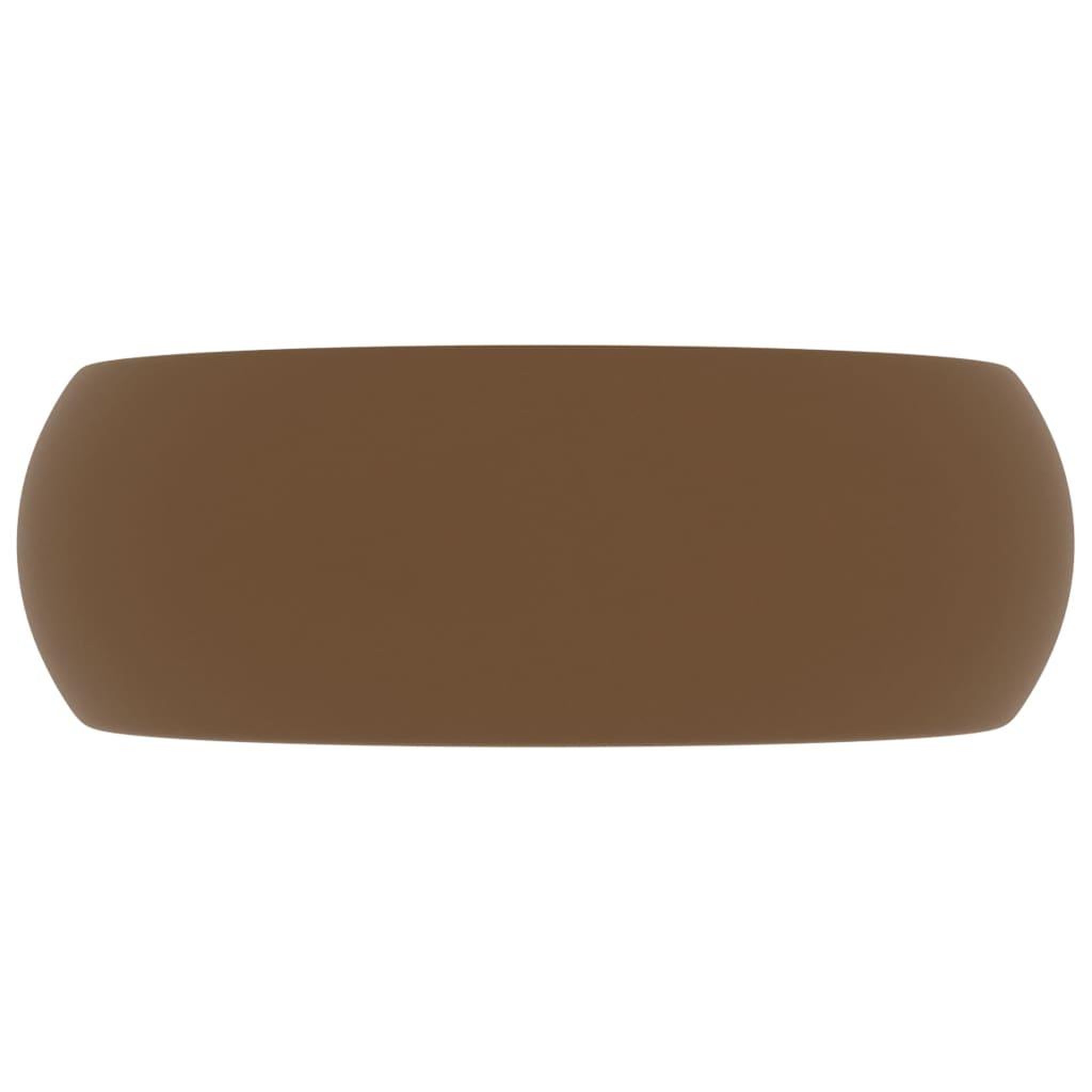 Voir la diapositive 4 : VIDAXL Lavabo rond de luxe Creme mat 40x15 cm Ceramique