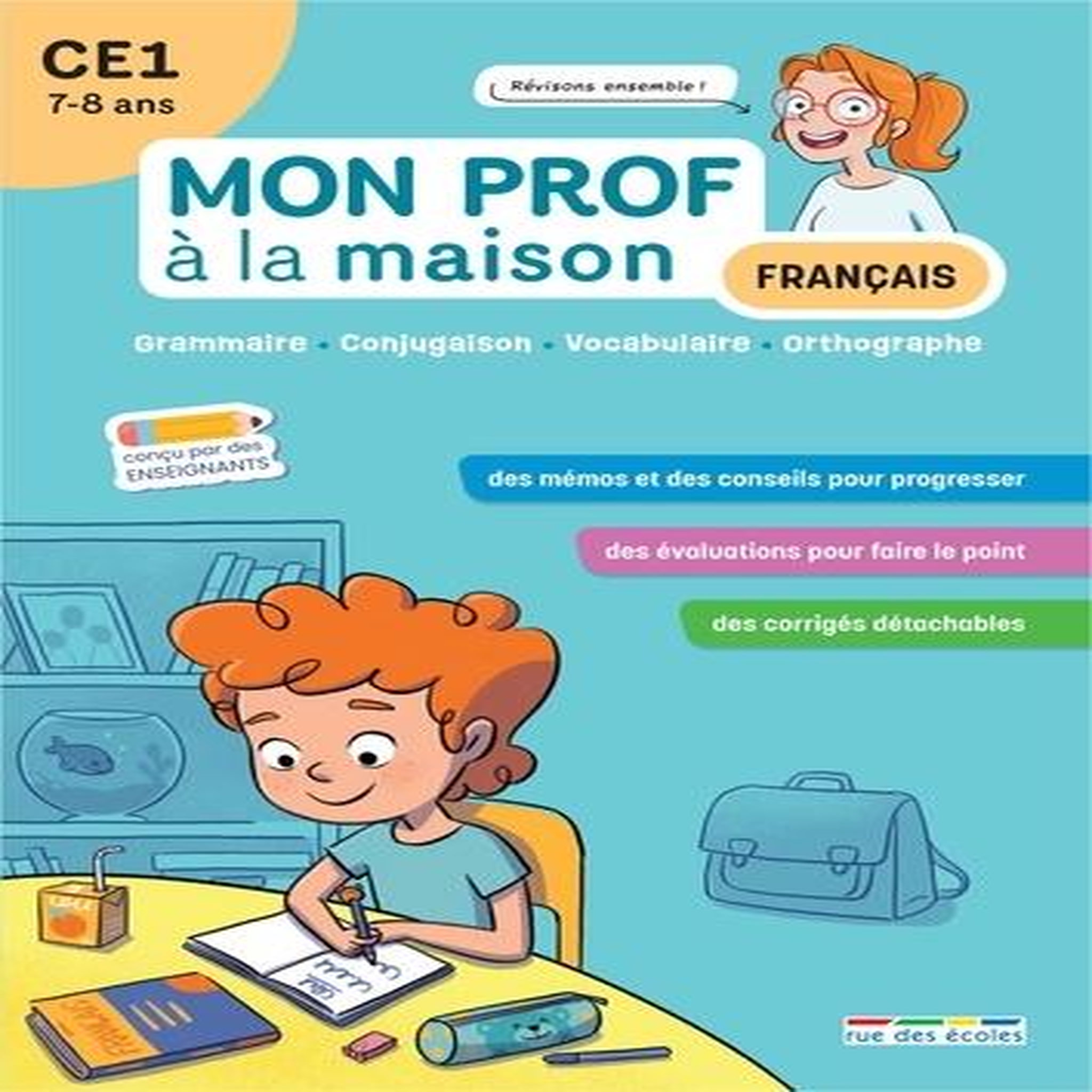 FRANCAIS CE1 MON PROF A LA MAISON, Denoël Camille