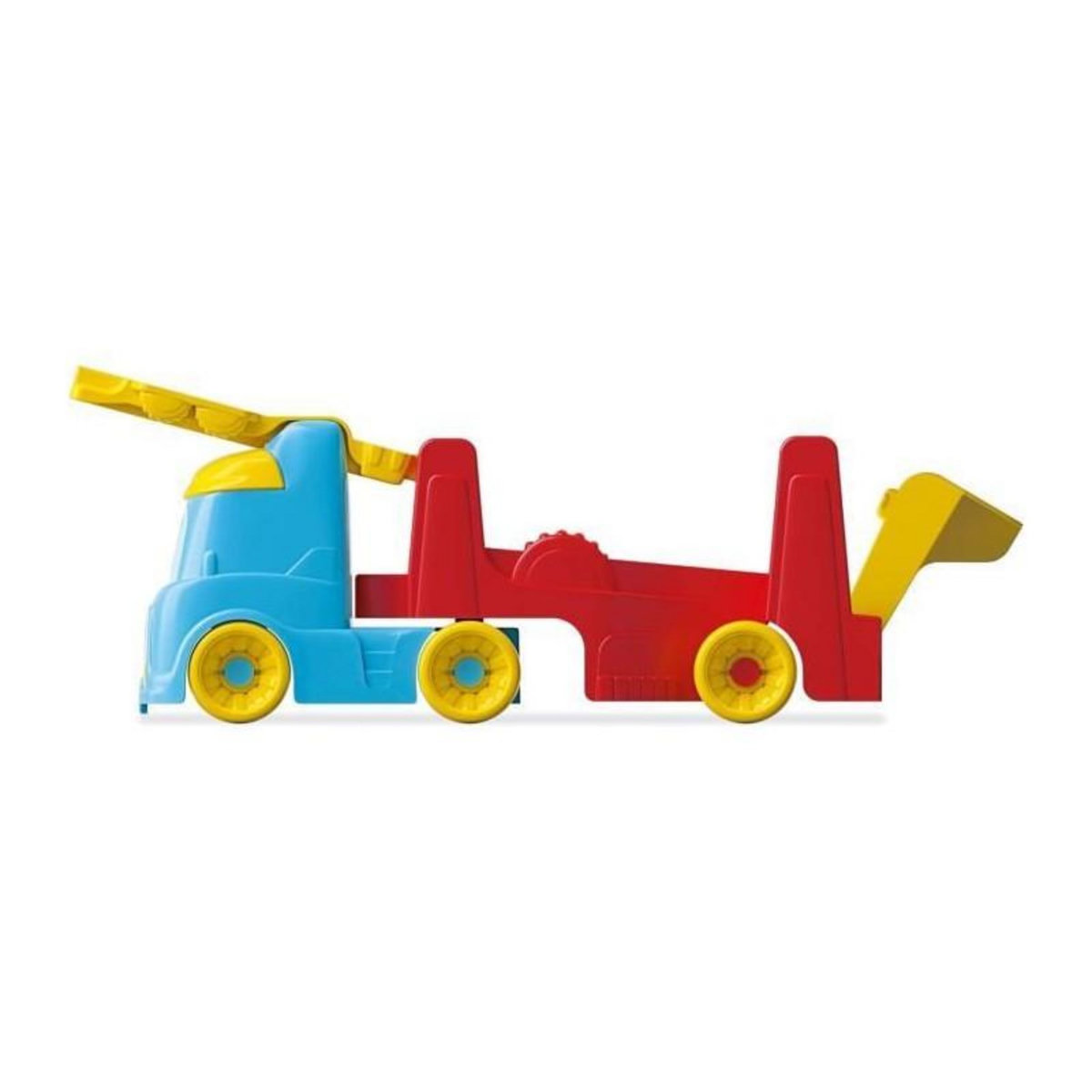 CLEMENTONI Véhicule culbuto Clementoni camion multi-fonction en plastique recyclé
