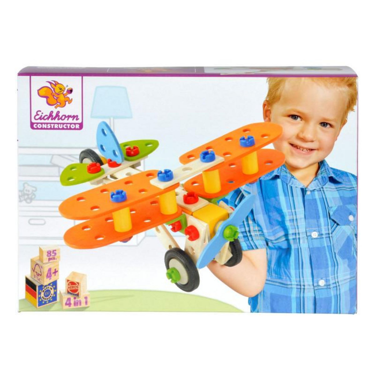 Eichhorn Eichhorn Constructor 4in1, 85dlg.