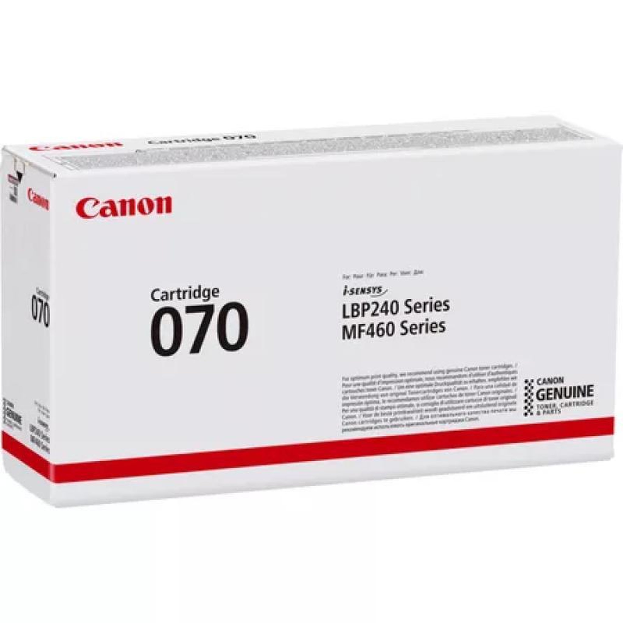 Voir la diapositive 2 : Canon Canon Cartridge 070 (5639C002)