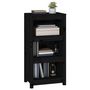 Voir la diapositive 4 : VIDAXL Bibliotheque Noir 50x35x97 cm Bois de pin massif