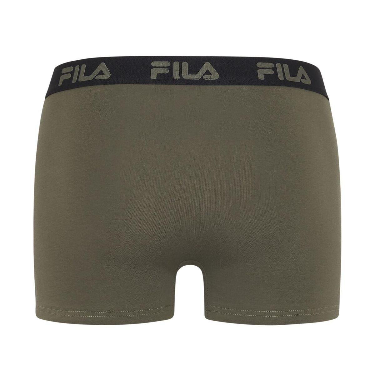 FILA Lot de 4 boxers homme en coton uni