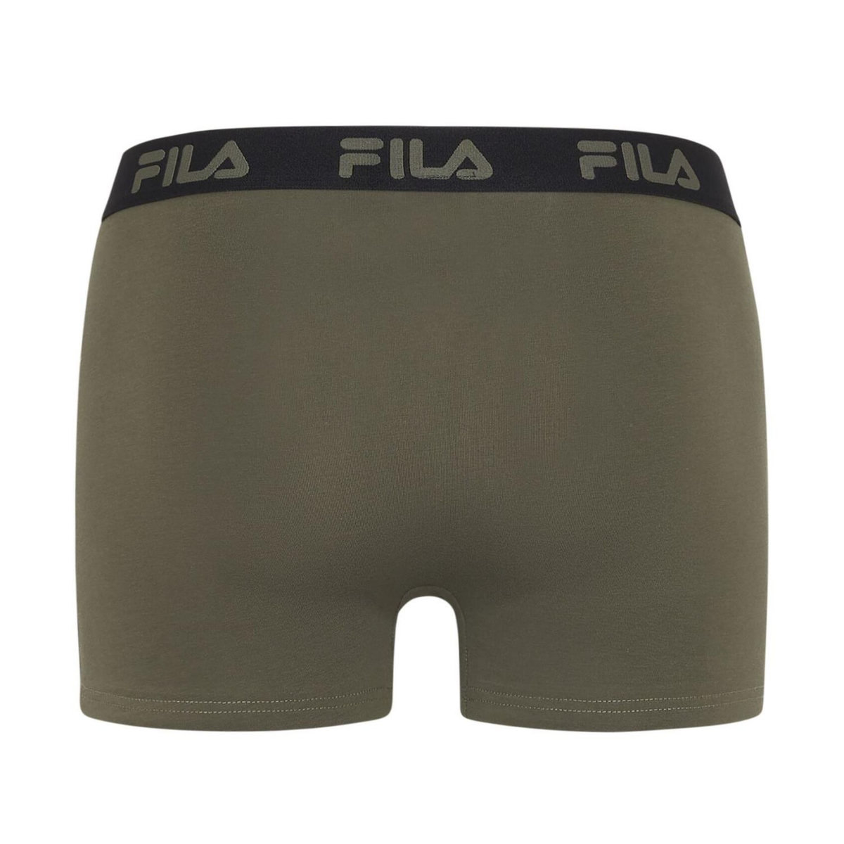 FILA Lot de 4 boxers homme en coton uni