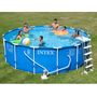 Voir la diapositive 3 : INTEX Piscine tubulaire ronde - 457x122cm - METAL FRAME