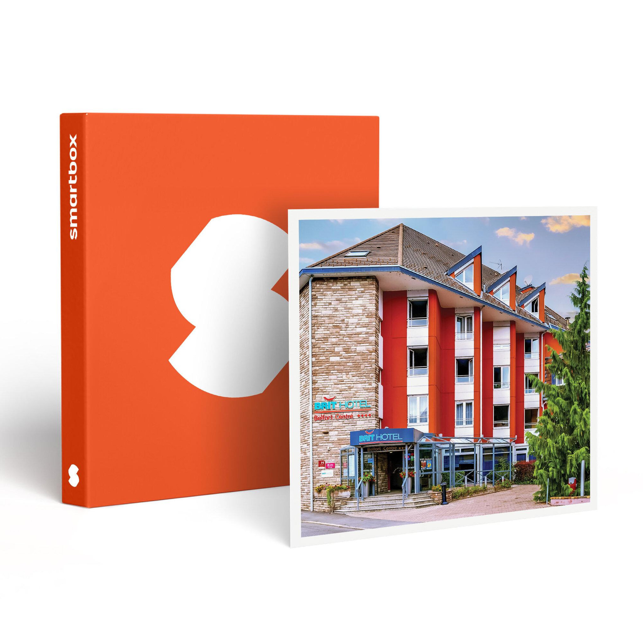 Smartbox 2 jours au brit hotel belfort centre – le boreal 4* - coffret cadeau séjour