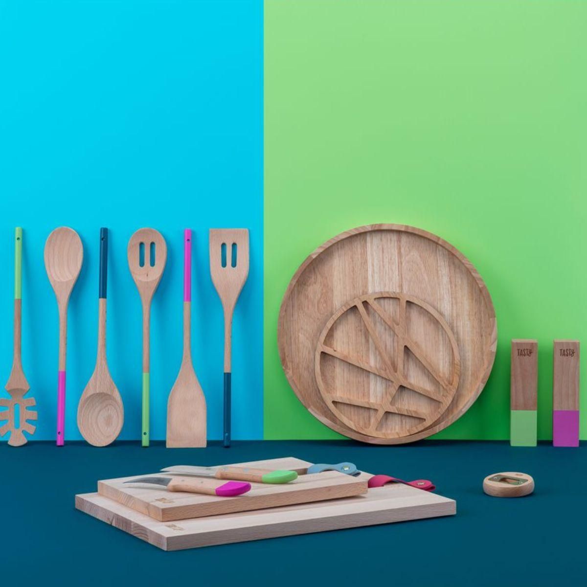 TASTY Salière en bois Tasty Green