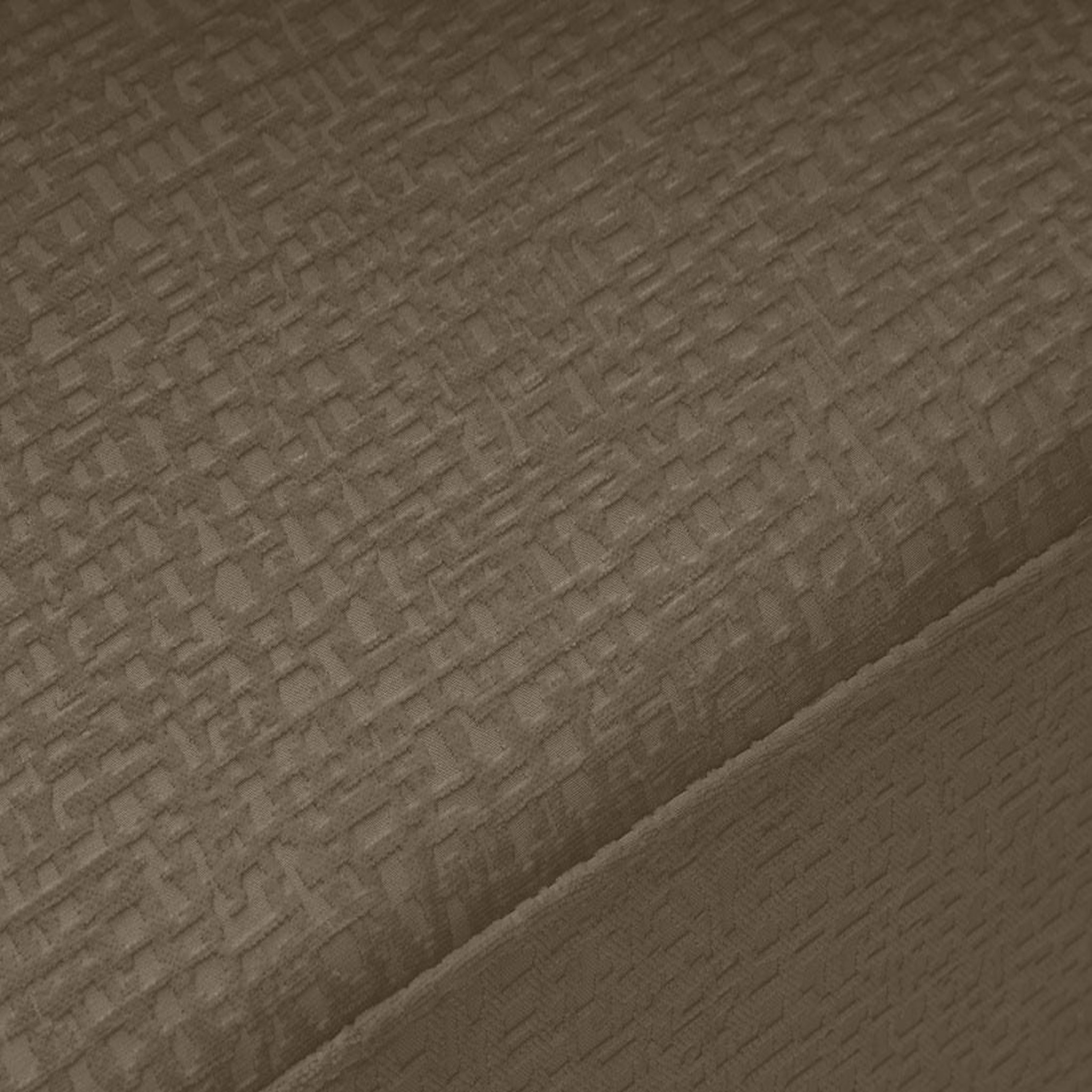 Voir la diapositive 5 : BEST MOBILIER Topaze - pouf - en tissu velours relief