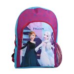 Bagtrotter Sac à dos 37 cm avec poche Disney La Reine Des Neiges / Frozen Elsa et Anna Violet et Bleu Bagtrotter