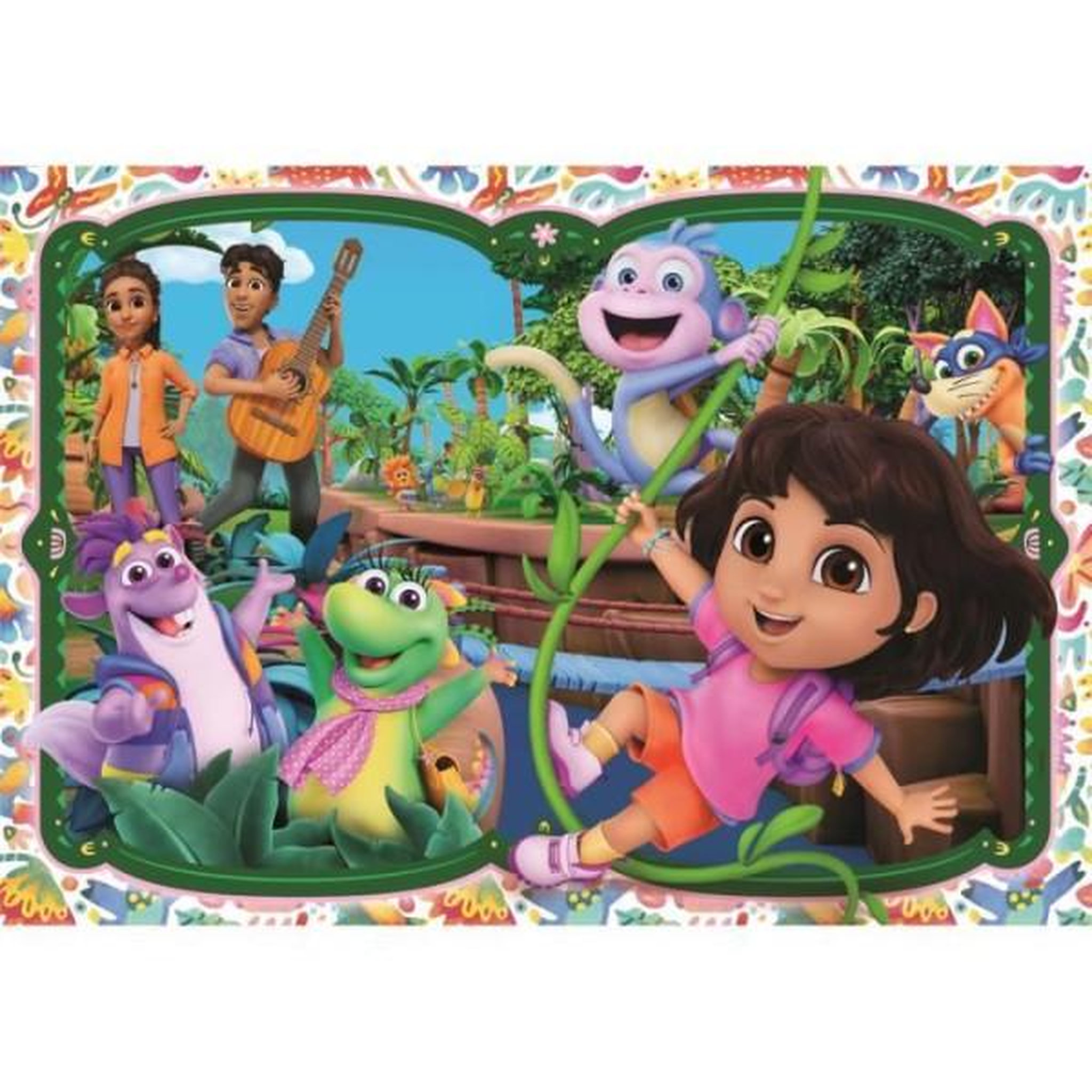 Voir la diapositive 2 : CLEMENTONI CLEMENTONI - 104 pieces Maxi - Dora