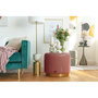Voir la diapositive 4 : Paris Prix Tabouret Rond Design  Artisse  51cm Rose