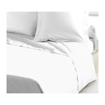 LOVELY HOME LOVELY HOME Drap Plat 100% coton 240x300 cm blanc