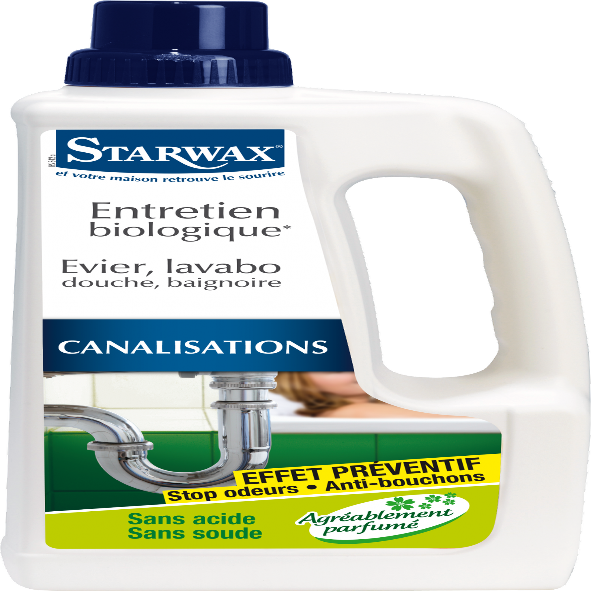 Starwax Entretien gel canalisations STARWAX 1 l