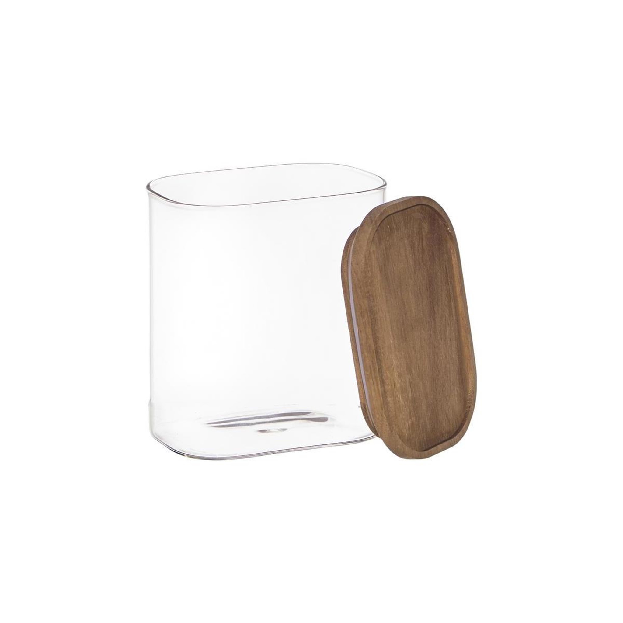 Voir la diapositive 3 : The Home Deco Factory Bocal de conservation  heritage  90cl transparent & marron