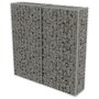 Voir la diapositive 2 : VIDAXL Mur a gabion avec couvercles Acier galvanise 100x20x100 cm