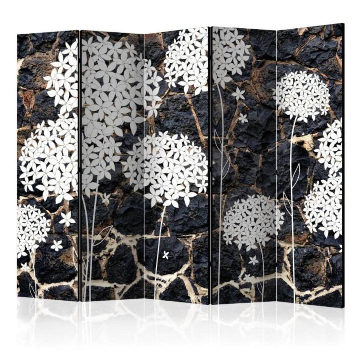 Paris Prix Paravent 5 Volets  Dark Garden  172x225cm