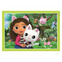 Voir la diapositive 2 : CLEMENTONI Clementoni 4in1 Puzzle Gabby's Dollhouse 21524