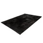 Voir la diapositive 4 : Paris Prix Tapis Patchwork en Cuir Fait Main  Voila  Noir