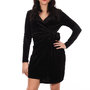 Voir la diapositive 1 : JACQUELINE DE YONG Robe Velours  Femme JDY Velvet Wrap