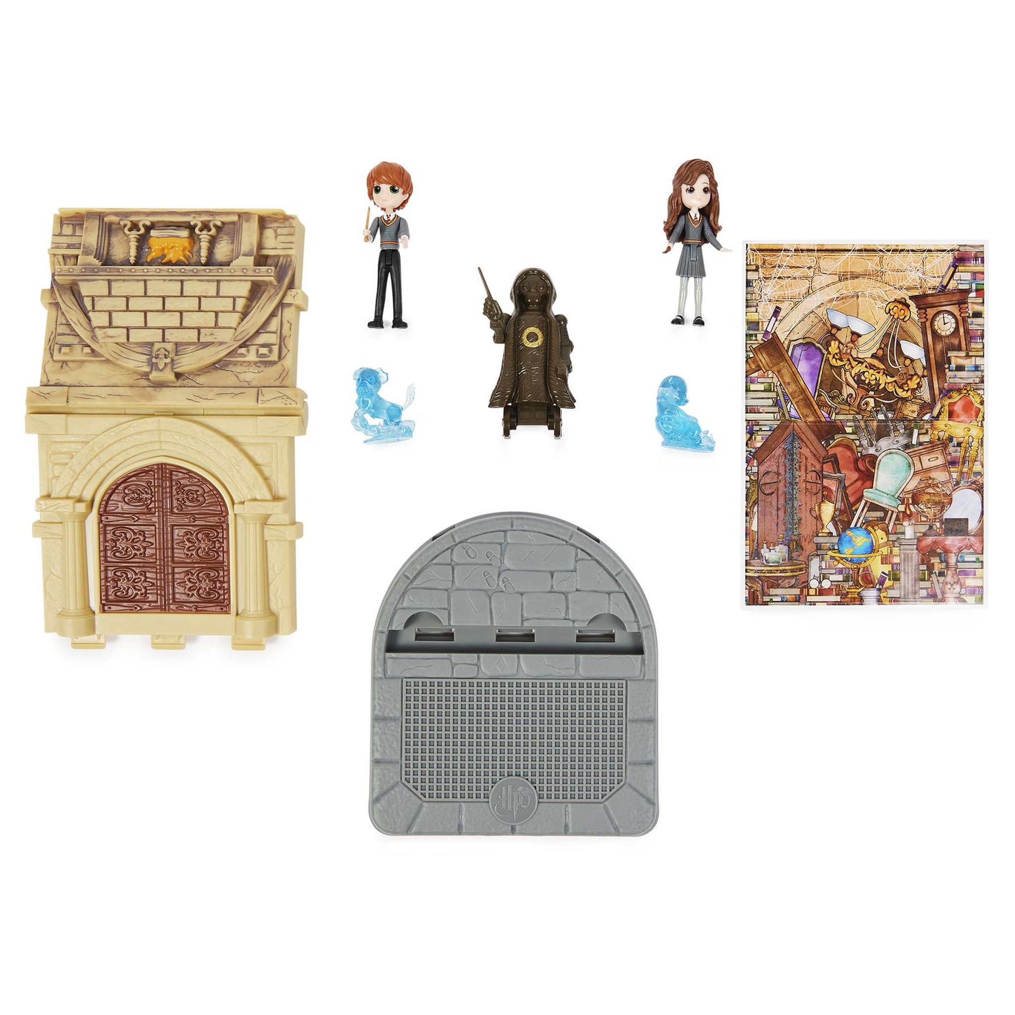 Voir la diapositive 2 : SPIN MASTER Playset 2 en 1 La Salle Sur Demande Magical Minis