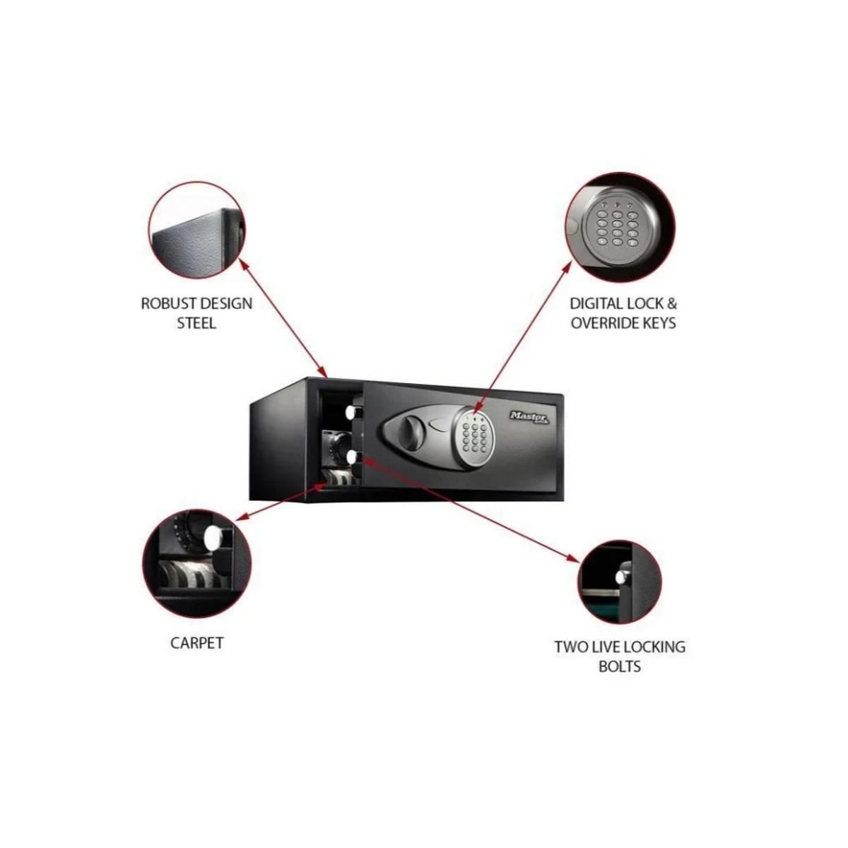 Master lock Coffre fort à combinaison - 599332