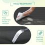Voir la diapositive 6 : PAWHUT Lit pour chien chat XXL grand confort sur pied dim. 130L x 90l x 20H cm métal époxy textilène micro-perforé noir