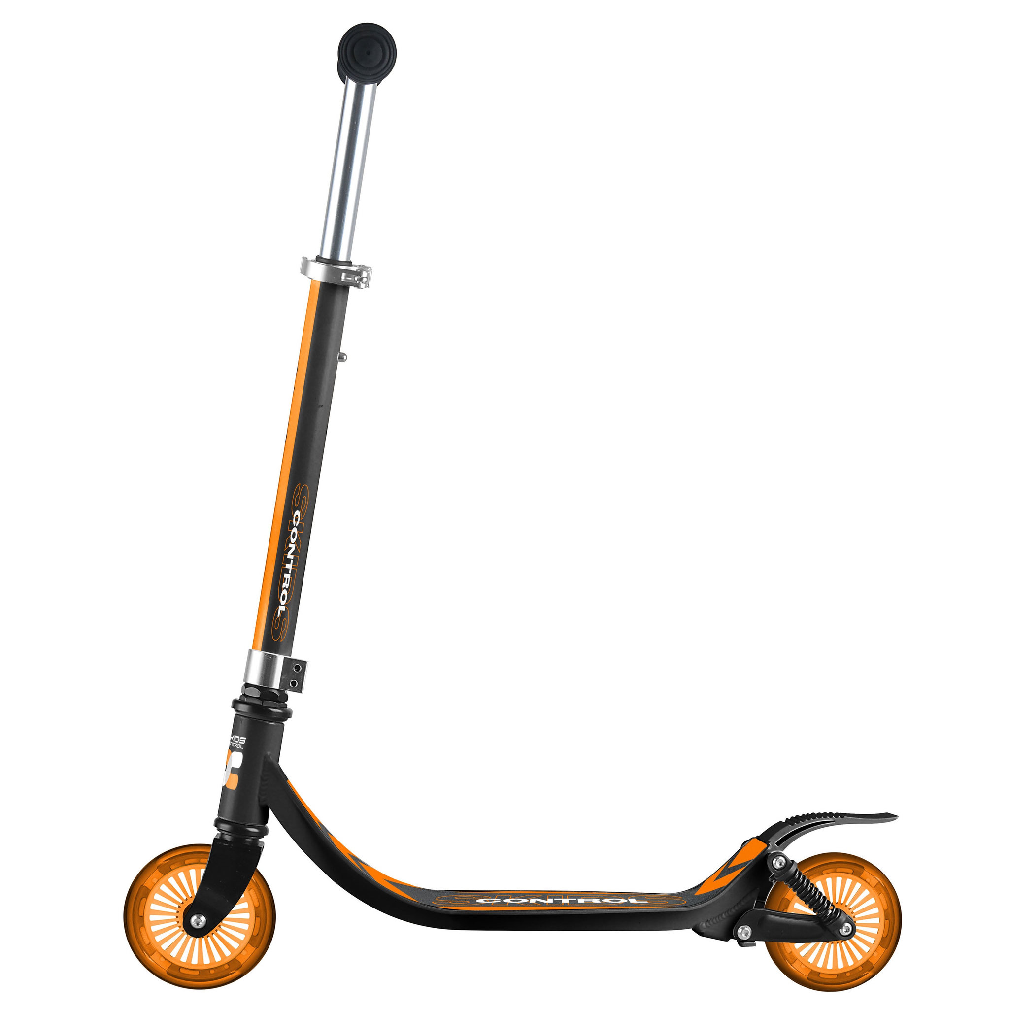 Voir la diapositive 2 : Skids Control Trottinette ajustable double suspensions 125mm - Skids Control