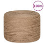 Voir la diapositive 2 : VIDAXL Corde de jute 100 m de long 6 mm d'epaisseur