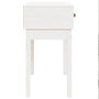 Voir la diapositive 5 : VIDAXL Table console Blanc 76,5x40x75 cm Bois massif de pin