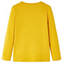 Voir la diapositive 2 : VIDAXL T shirt enfants à manches longues ocre 128