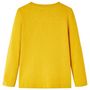 Voir la diapositive 2 : VIDAXL T shirt enfants à manches longues ocre 128