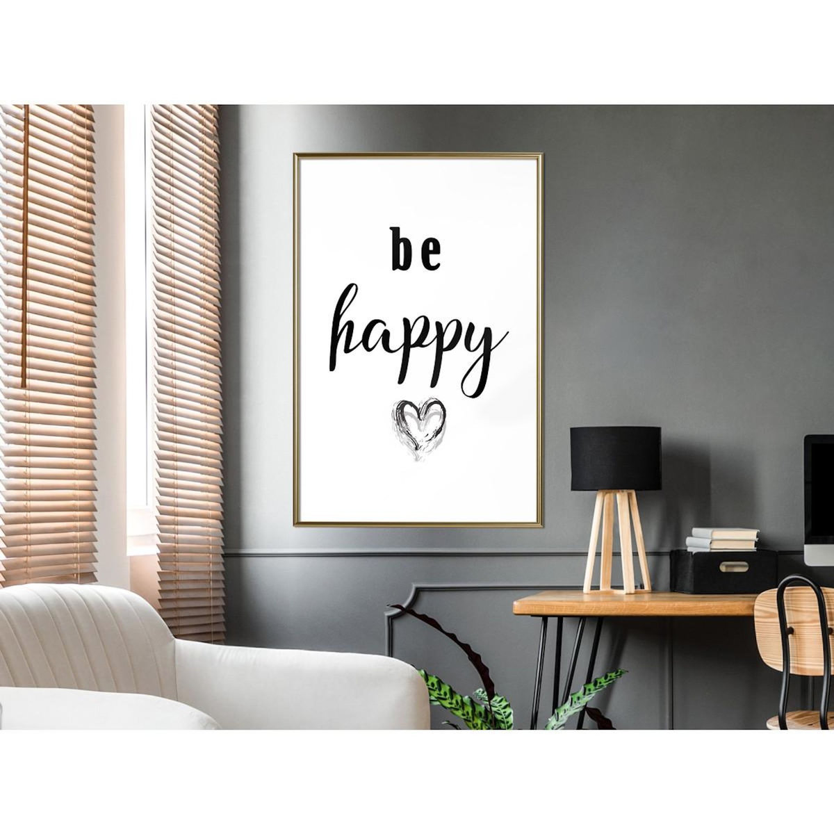 Paris Prix Affiche Murale Encadrée  Don't Worry