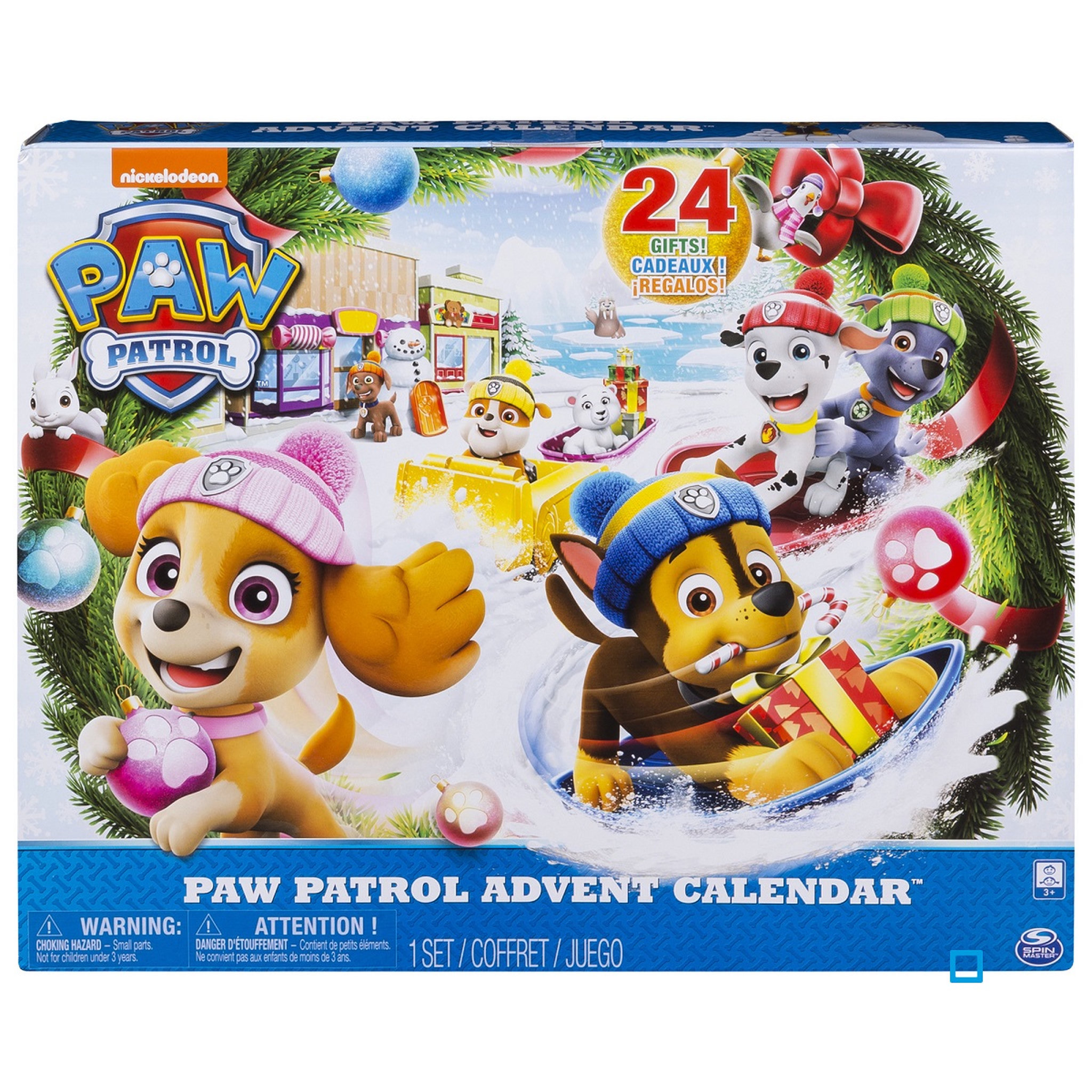 Voir la diapositive 2 : SPIN MASTER Calendrier de l'Avent -Pat'Patrouille 