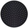 Voir la diapositive 2 : VIDAXL Pomme de douche pluie Acier inoxydable 30 cm Ronde Noir
