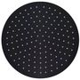 Voir la diapositive 2 : VIDAXL Pomme de douche pluie Acier inoxydable 30 cm Ronde Noir