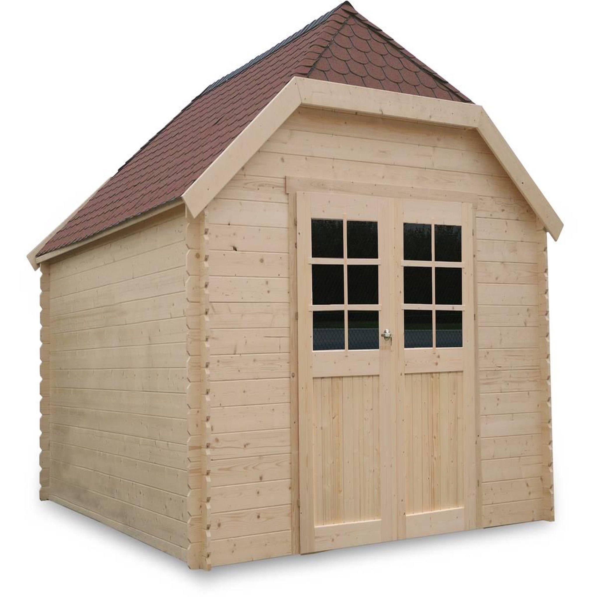 Voir la diapositive 1 : Habitat et Jardin Abri jardin bois  Limerick  - 11.56 m² - 2.98 x 3.88 x 2.95 m - 28 mm