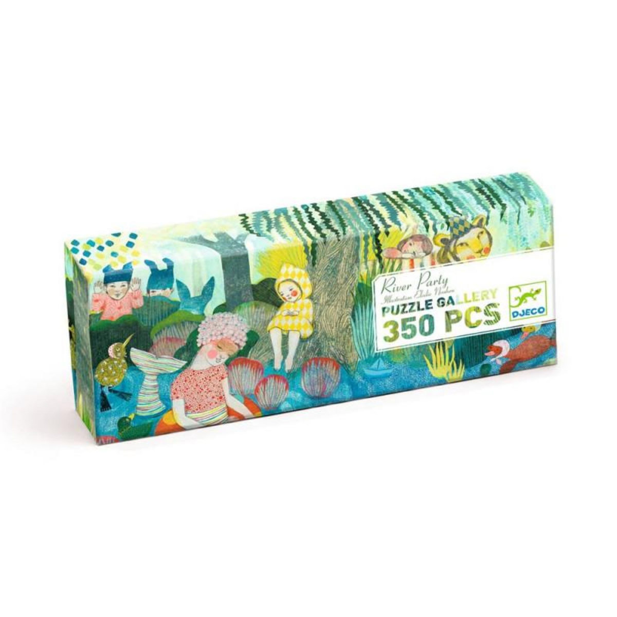 Djeco Puzzle enfant Djeco River Party 350 pièces