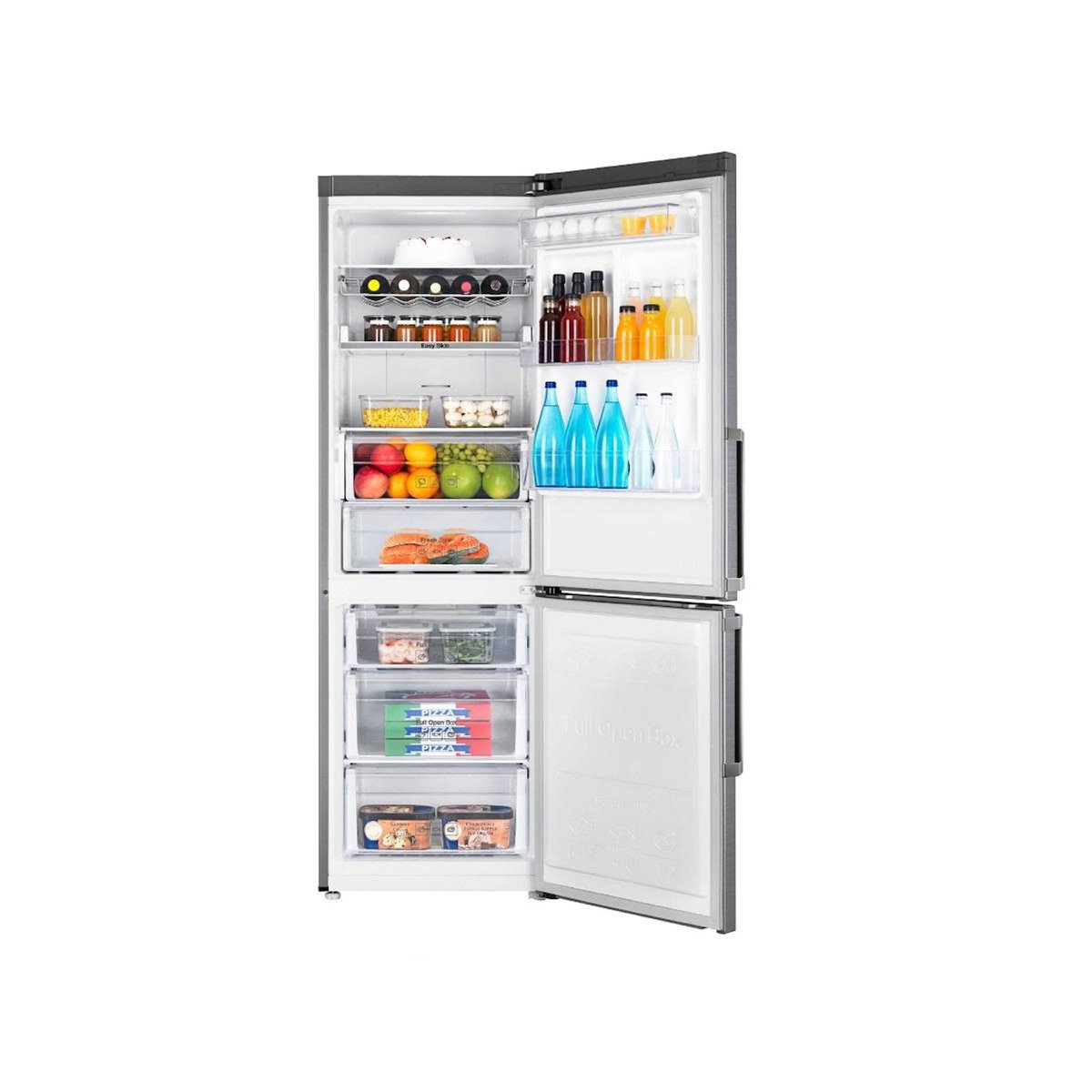 Samsung Réfrigérateur combiné 60cm 339l ventilé inox - RB34J3515S9