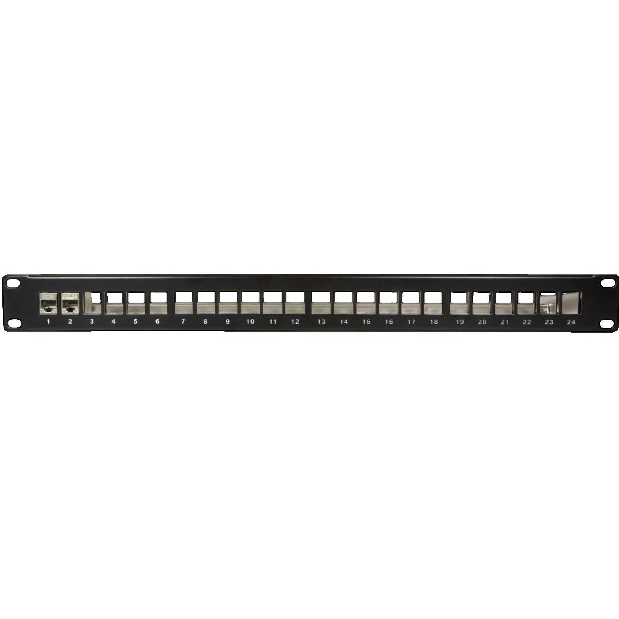 Voir la diapositive 2 : LOGILINK Panneau de brassage LogiLink compatible racks 19 pouces