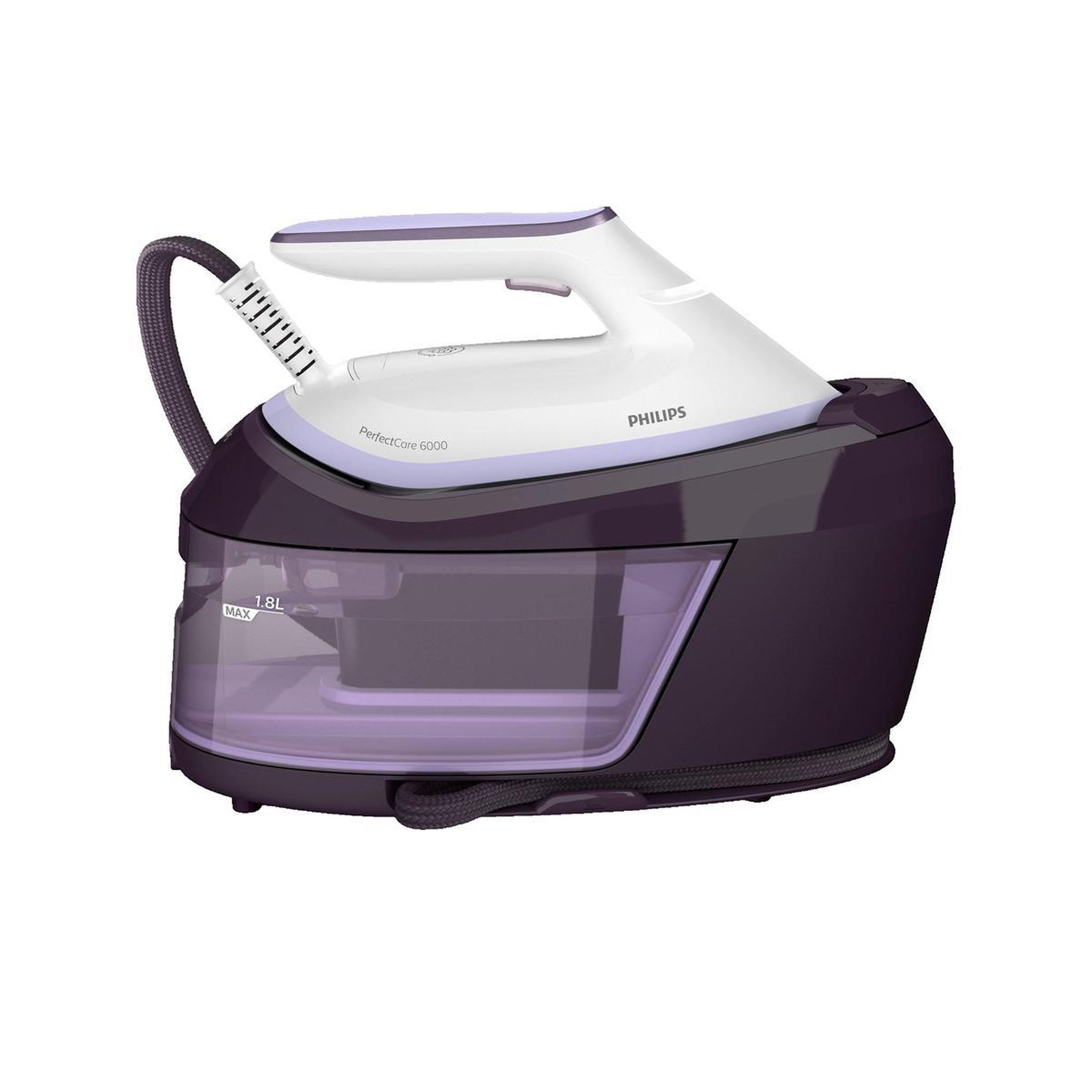 Voir la diapositive 3 : Philips Générateur de vapeur Philips PSG6024/30 violet avec technologie OptimalTEMP