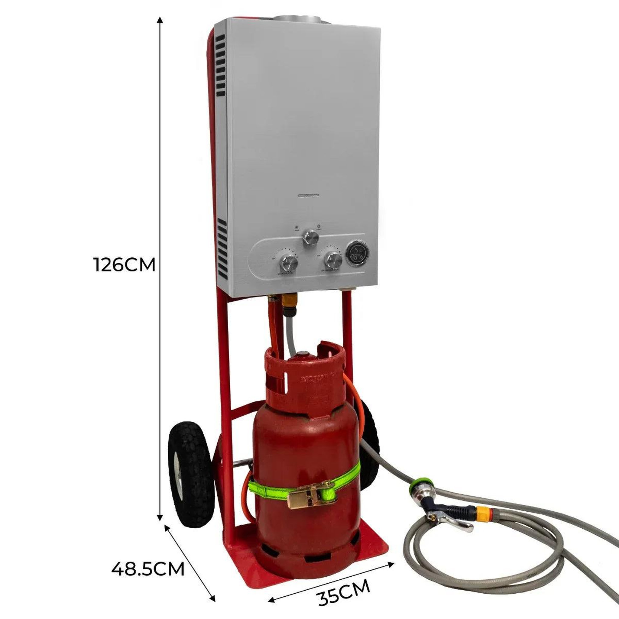 Voir la diapositive 5 : MONSTERSHOP Douche pour chevaux portable - 18 l