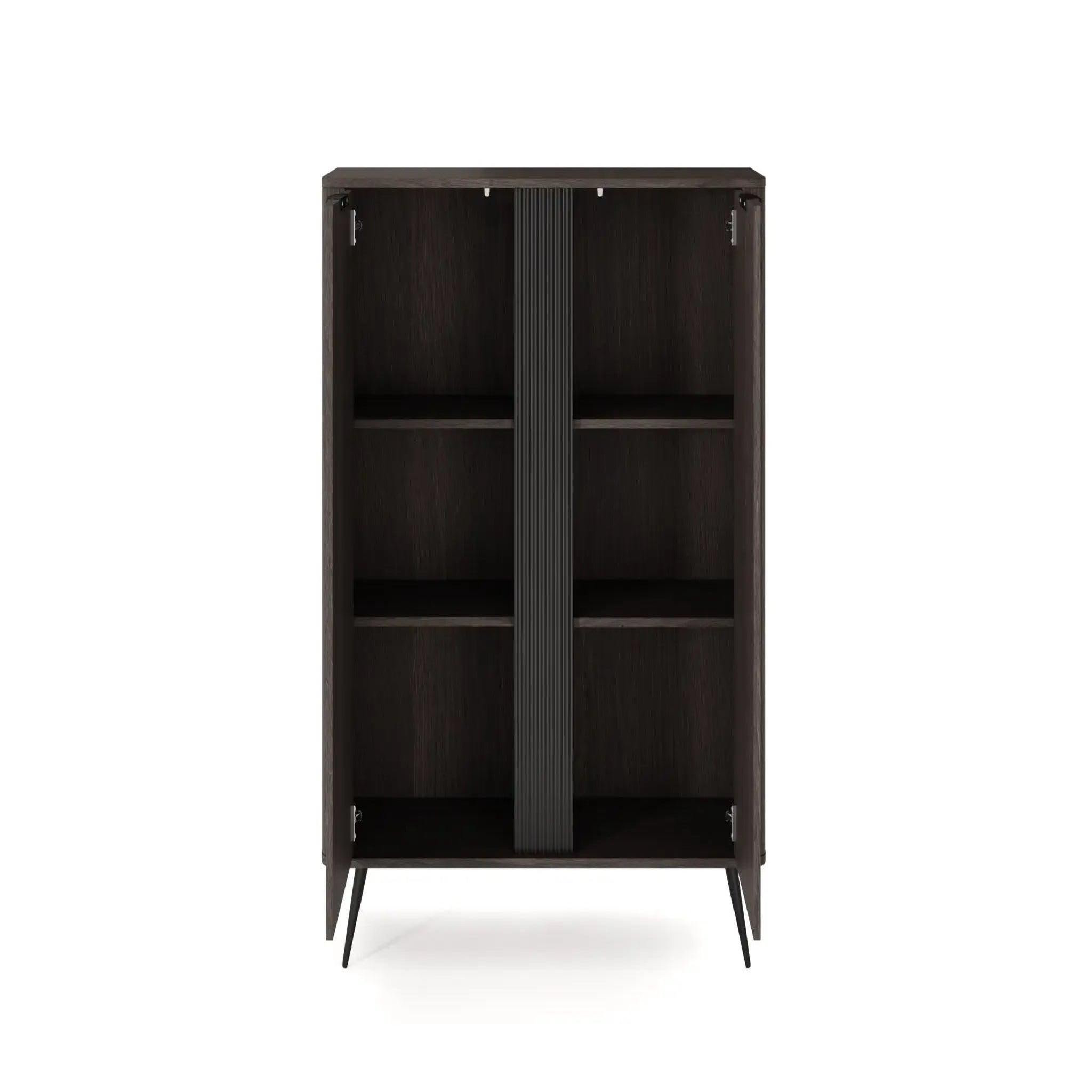 CASANOVA PARIS Selena - commode 2 portes 113cmbois de chêne - chêne foncé