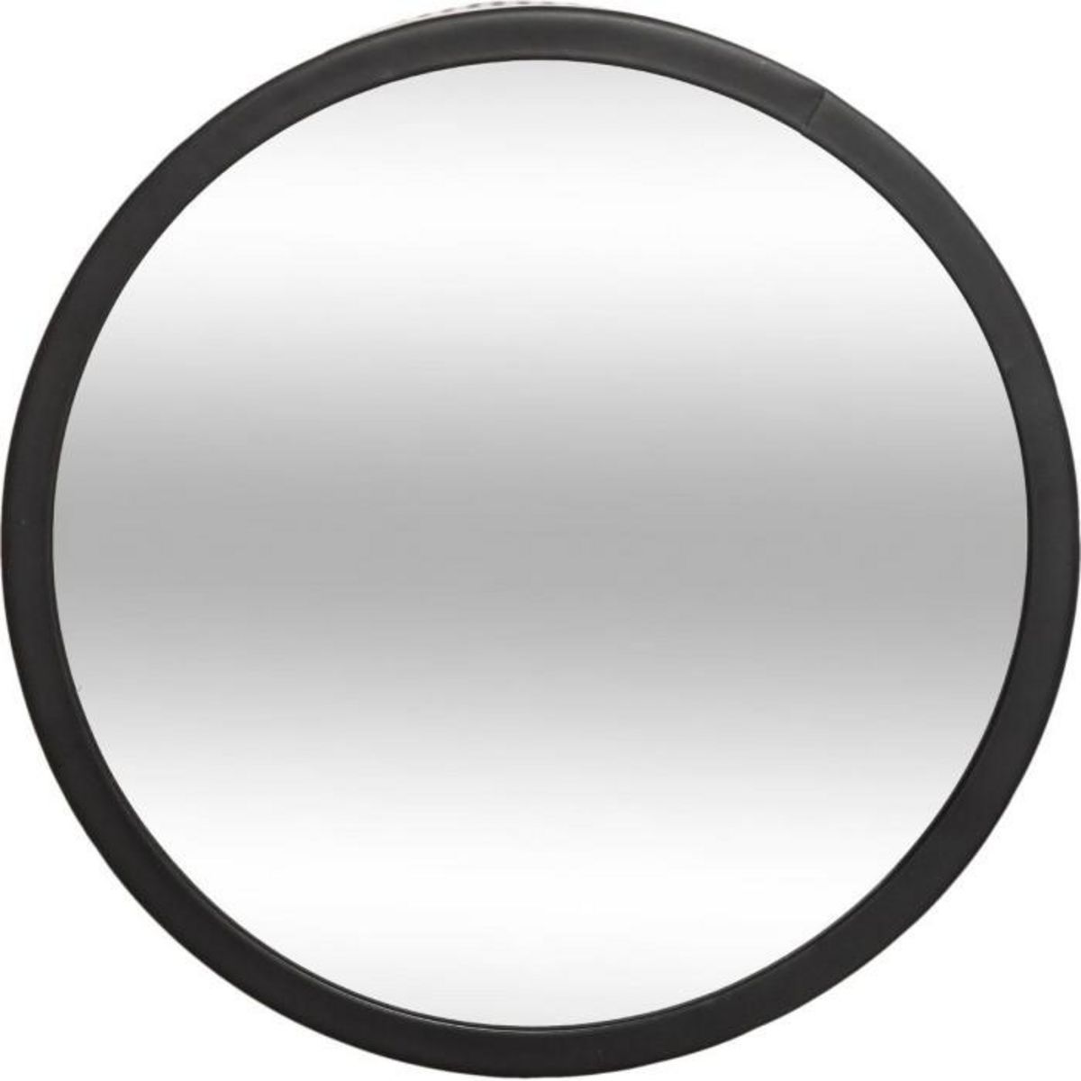 ATMOSPHERA Lot de 3 Miroirs Muraux Design  Mona  30cm Noir