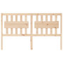 Voir la diapositive 3 : VIDAXL Tete de lit 155,5x4x100 cm Bois massif de pin