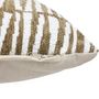 Voir la diapositive 3 : ATMOSPHERA Housse de Coussin Chenille  Jeni  40x40cm Kaki