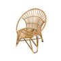 Voir la diapositive 2 : Jardiline Fauteuil de jardin rond en rotin tressée - Jardiline